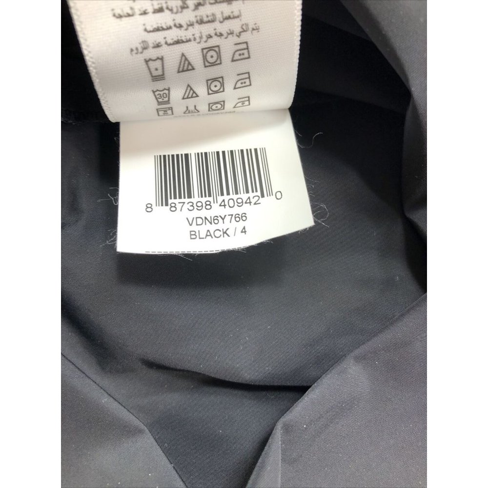 BCBGeneration Women's Dress Size 4 Black Tulle Tweed V-Neck Strappy Zip Back - Picture 8 of 8